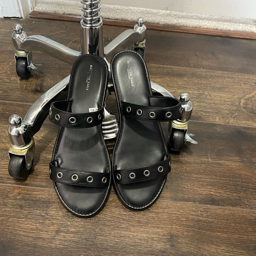 Black sandals
